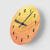 ドラゴンズ・アイ ラウンド壁時計 (傾斜)