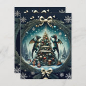 ドラゴンズ・クリスマスワンダーランド シーズンカード (正面/裏面)