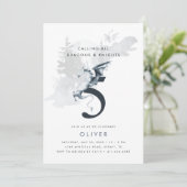 ドラゴンズ&ナイツボーイテーマ5位誕生日 招待状 (スタンド正面)