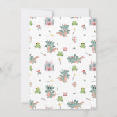 ドラゴンズ ナイツ フェアリーテイル 中世のお城 サンキューカード (裏面)