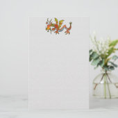 ドラゴンズ 便箋 (スタンド正面)