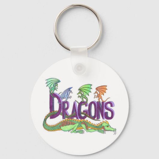 ドラゴンズKeychain キーホルダー (正面)