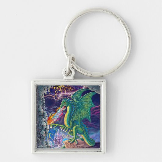 ドラゴンズLairキーチェーン キーホルダー (正面)