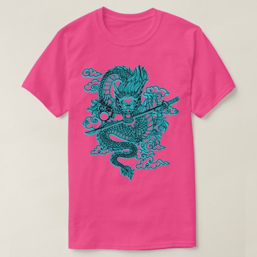 ドラゴンソード Tシャツ (デザイン正面)