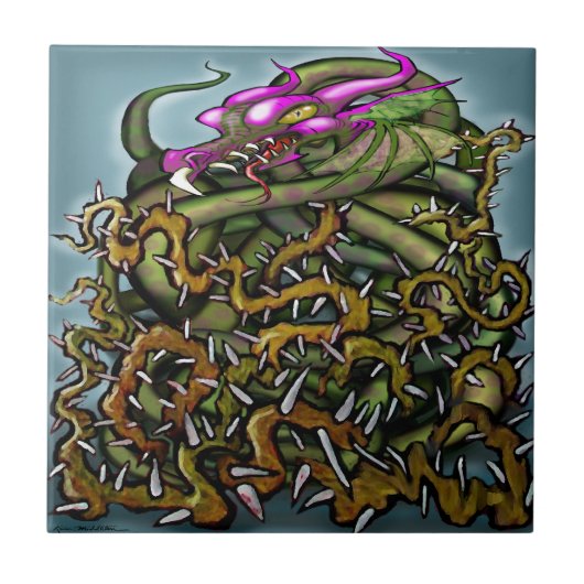 ドラゴンソーンズ タイル (正面)