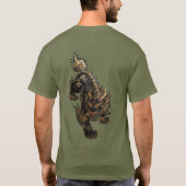 ドラゴンタイガー Tシャツ (裏面)