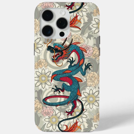 ドラゴンタトゥーライト Case-Mate iPhoneケース (裏面)