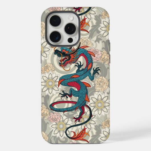 ドラゴンタトゥーライト iPhoneケース (裏面)