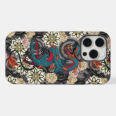 ドラゴンタトゥー ダーク iPhoneケース (裏面横)
