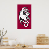 ドラゴンタトゥー ポスター (キッチン)