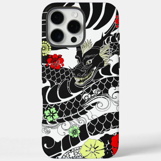 ドラゴンタトゥー Case-Mate iPhoneケース (裏面)
