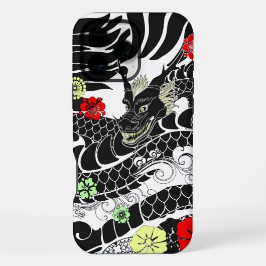 ドラゴンタトゥー iPhoneケース (裏面)