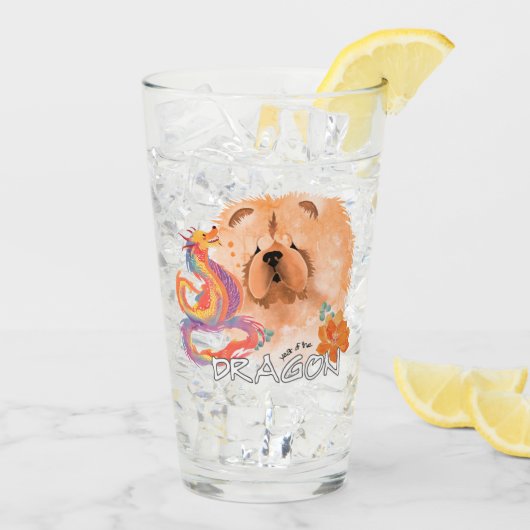 ドラゴンタレスチャウ辰年タンブラー タンブラーグラス (アイス裏面)