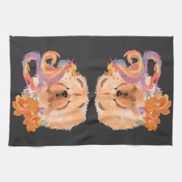 ドラゴンタレスチャウ辰年 キッチンタオル