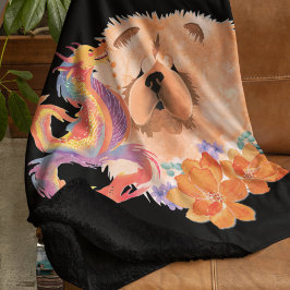 ドラゴンタレスチャウ辰年 シェルパブランケット