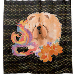 ドラゴンタレスチャウ辰年 シャワーカーテン