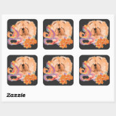 ドラゴンタレスチャウ辰年 スクエアシール (シート)