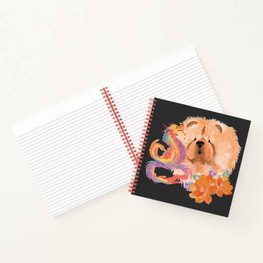 ドラゴンタレスチャウ辰年 ノートブック (内部)