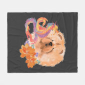 ドラゴンタレスチャウ辰年 フリースブランケット (正面(横))