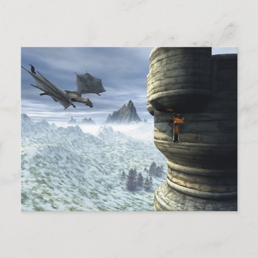 ドラゴンタワー ポストカード (正面)