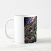 "ドラゴンダンサー"の陶磁器のマグ コーヒーマグカップ (左)