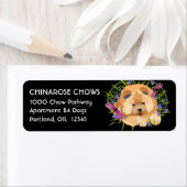 ドラゴンダンスチャウ – 差出人住所ラベルズ ラベル (インサイチュ)