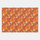 ドラゴンダンスラッピングダンス ラッピングペーパーシート (正面3)