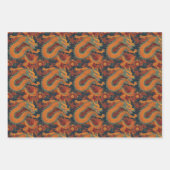 ドラゴンダンスラッピングダンス ラッピングペーパーシート (正面2)