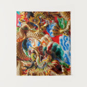 ドラゴンテンプルタペストリー タペストリー (正面)