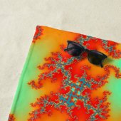 ドラゴンテールフラクタル ビーチタオル (インサイチュ)