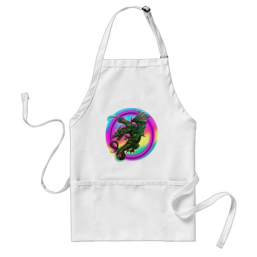 ドラゴンデザイン スタンダードエプロン (正面)