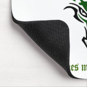 ドラゴントレッド慎重にマウスパッド マウスパッド (コーナー)