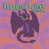 ドラゴントレーナーステッカー シール (正面)