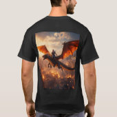 ドラゴンドライビングマン Tシャツ (裏面)