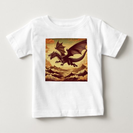 ドラゴンドリフト ベビーTシャツ (正面)