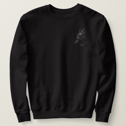 - “ドラゴンドリフトTシャツ – クラシックカット、激しいエネルギー” スウェットシャツ (デザイン正面)