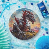 ドラゴンドリームスケープ ペーパープレート (パーティー)