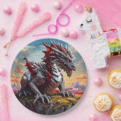 ドラゴンドリームスケープ ペーパープレート (パーティー)