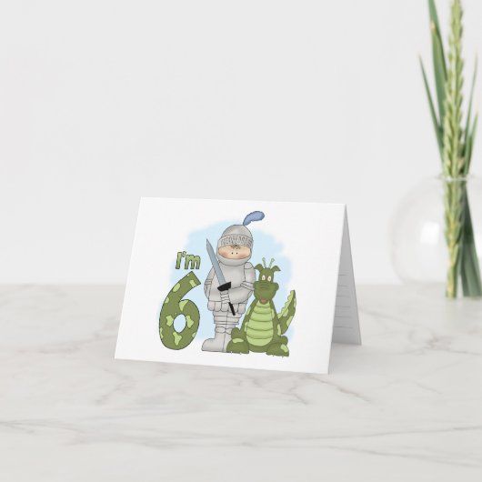 ドラゴンナイト第6誕生日 招待状 (正面)