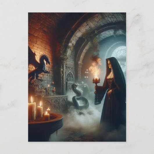ドラゴンヌーンホラー ポストカード (正面)