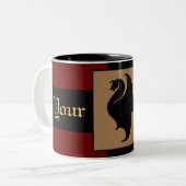 ドラゴンネームユアマグ ツートーンマグカップ (正面左)