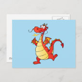 ドラゴンハおもしろいピー ポストカード (正面/裏面)