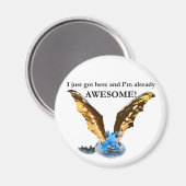 ドラゴンハッチング マグネット (正面/裏面)