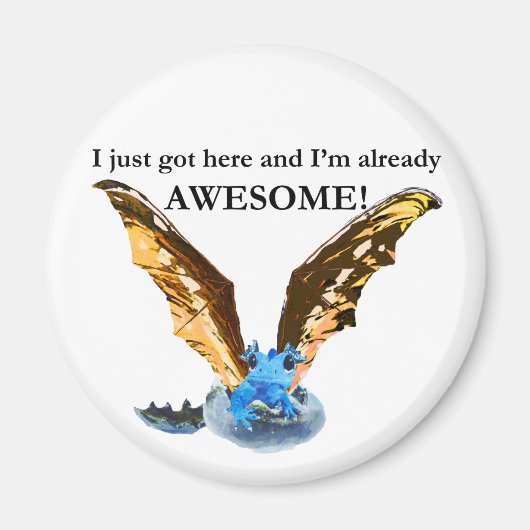 ドラゴンハッチング マグネット (正面)