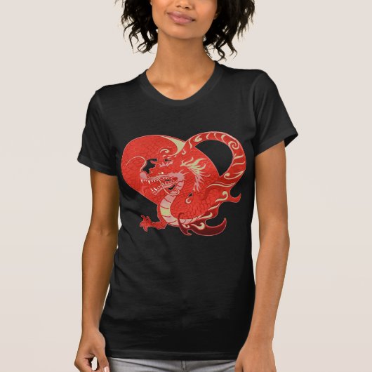 ドラゴンハートバレンタイン Tシャツ (正面)