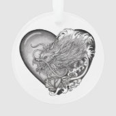 ドラゴンハート オーナメント (裏面)