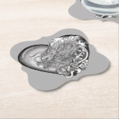 ドラゴンハート ペーパーコースター (アングル)