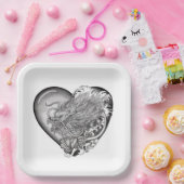 ドラゴンハート ペーパープレート (パーティー)