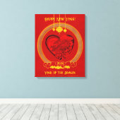 ドラゴンハート , 辰の年 キャンバスプリント (インサイチュ (ウッドフロア))