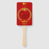 ドラゴンハート、辰年 ハンドファン (裏面)